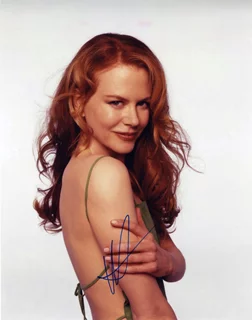 Nicole Kidman autograph