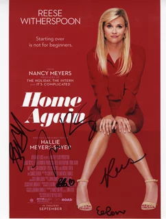 Home Again autograph