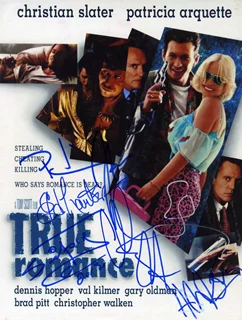 True Romance autograph