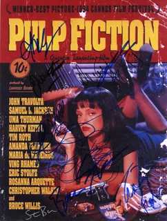 Pulp Fiction autograph