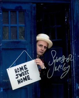 Sylvester McCoy autograph