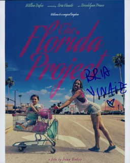 Bria Vinaite autograph