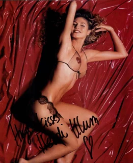Heidi Klum autograph