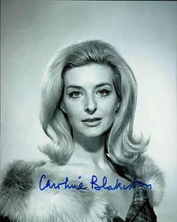 Caroline Blakiston autograph
