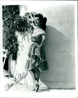 Ann Rutherford autograph