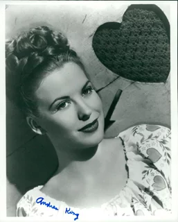 Andrea King autograph