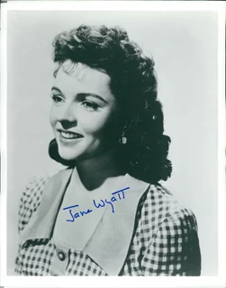 Jane Wyatt autograph