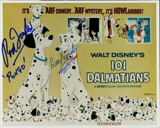 101 Dalmatians autograph