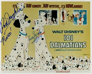 101 Dalmatians autograph
