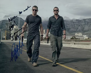 Strike Back autograph