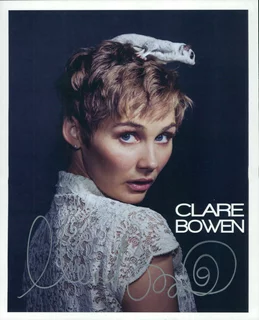 Clare Bowen autograph