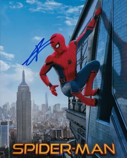 Tom Holland autograph