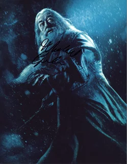 Michael Gambon autograph