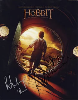 The Hobbit autograph
