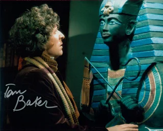 Tom Baker autograph