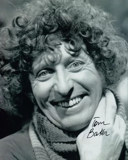 Tom Baker autograph