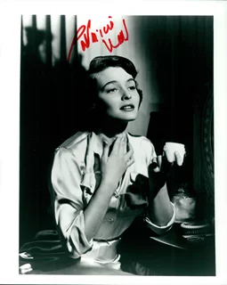 Patricia Neal autograph