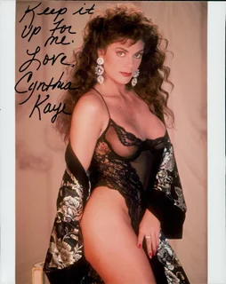 Cynthia Kaye autograph