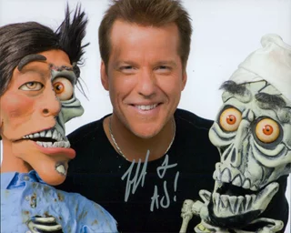 Jeff Dunham autograph