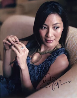 Michelle Yeoh autograph