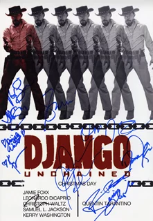 Django Unchained autograph