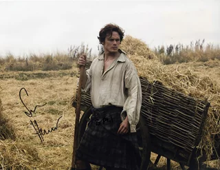Sam Heughan autograph