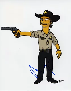 Andrew Lincoln autograph