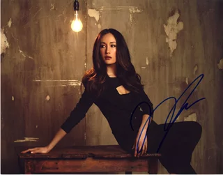 Maggie Q autograph