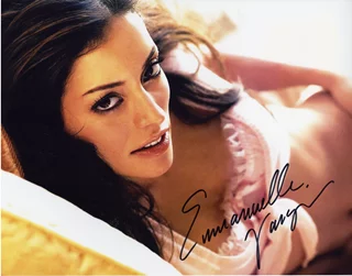 Emmanuelle Vaugier autograph