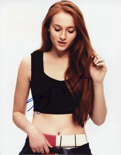 Sophie Turner autograph