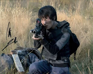 Christopher Larkin autograph