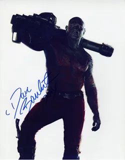 Dave Bautista autograph