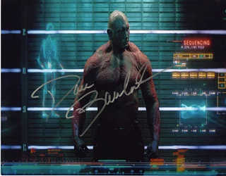 Dave Bautista autograph