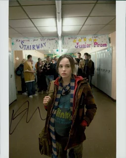 Ellen Page autograph