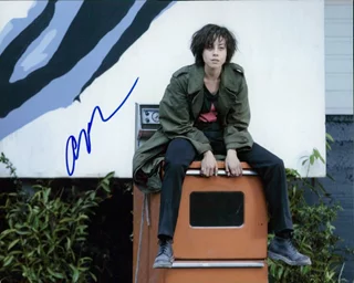 Aubrey Plaza autograph