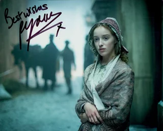 Phoebe Dynevor autograph