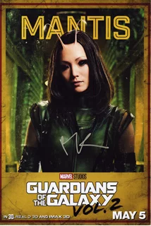 Pom Klementieff autograph