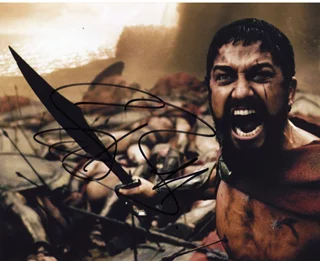 Gerard Butler autograph