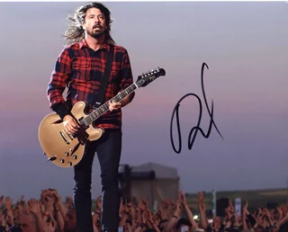 Dave Grohl autograph