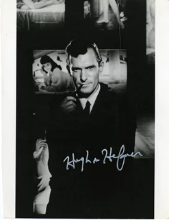 Hugh Hefner autograph