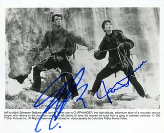 Cliffhanger autograph