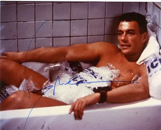 Jean-Claude Van Damme autograph