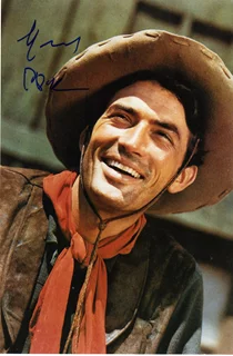 Gregory Peck autograph