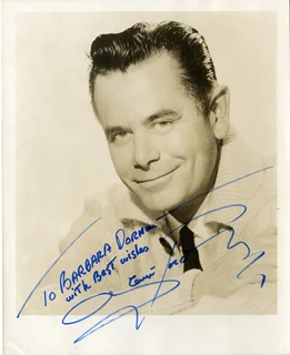Glenn Ford autograph