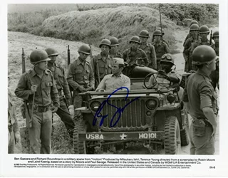 Ben Gazzara autograph