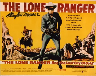 Clayton Moore autograph