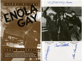 Enola Gay autograph