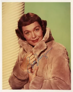 Jane Wyman autograph