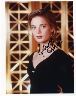 Gabrielle Anwar autograph