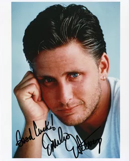 Emilio Estevez autograph